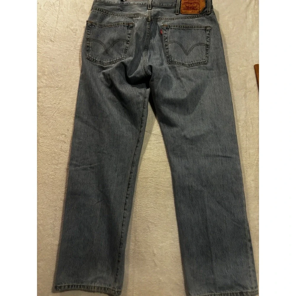 Vintage‎ Levis 501 Men's 90s Jeans 38x32 WPL-423 Y2K Paper Patch Button Fly XX